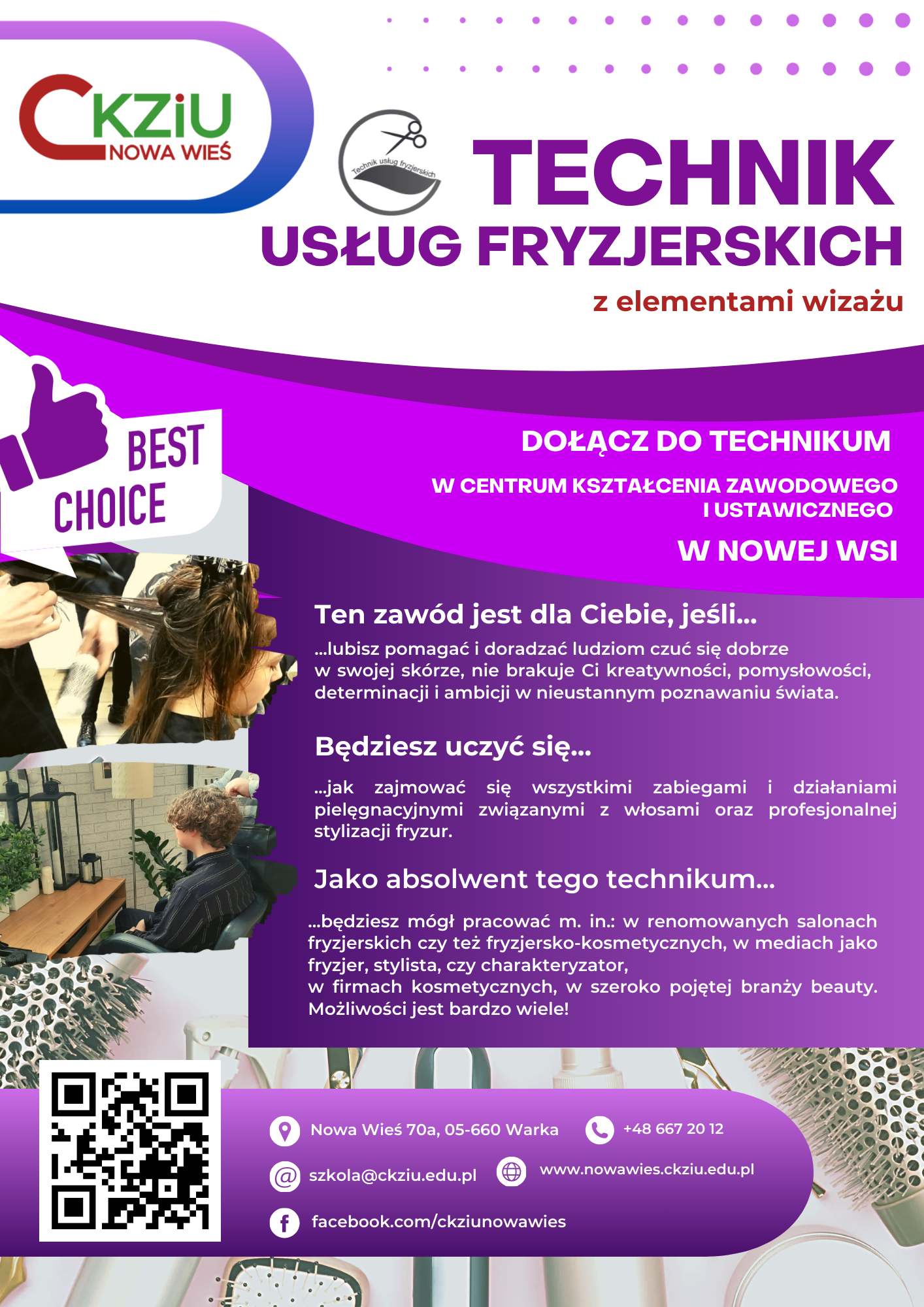 Technik usług fryzjerskich Technik usług fryzjerskich